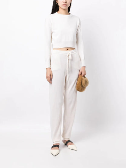 Genova Cropped Cashmere Jumper