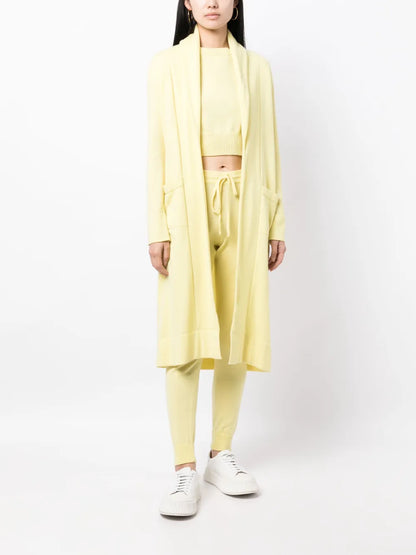 Venzia Open-Front Cashmere Cardigan