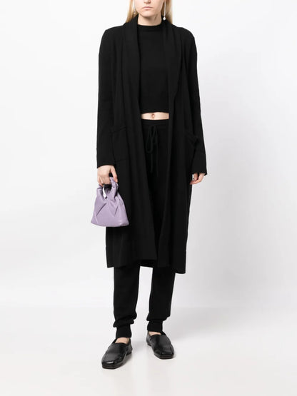 Venzia Open-Front Cashmere Cardigan