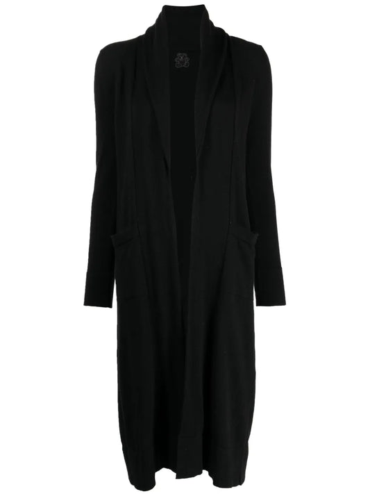 Venzia Open-Front Cashmere Cardigan