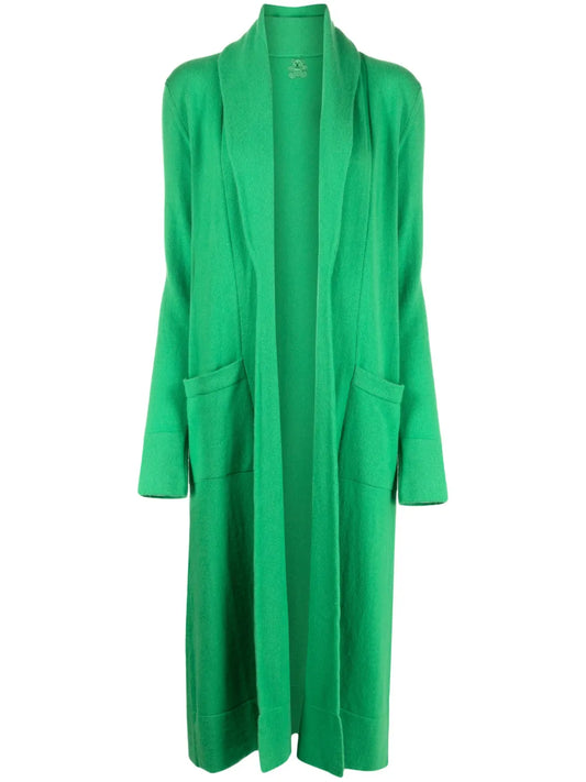 Venzia Open-Front Cashmere Cardigan