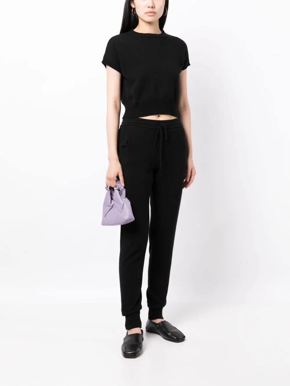 Genova Sleeveless Cropped Cashmere Jumper