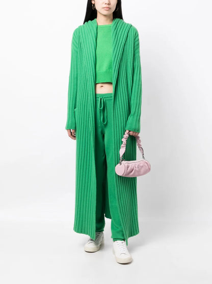 Amalfi Rib-Knit Cashmere Cardigan