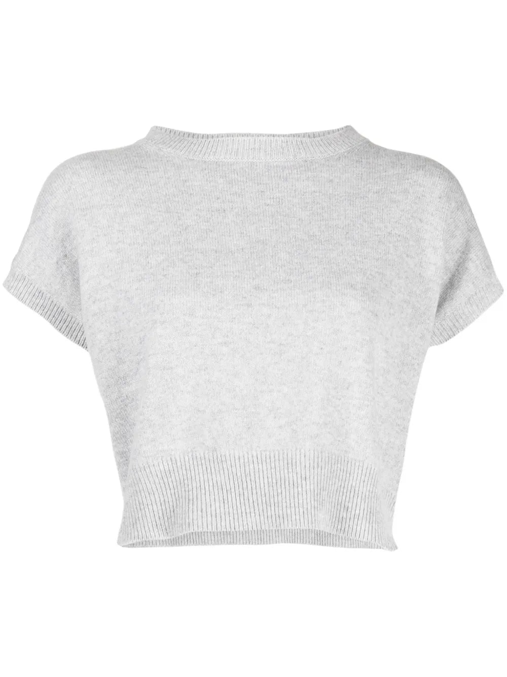 Genova Sleeveless Cropped Cashmere Jumper
