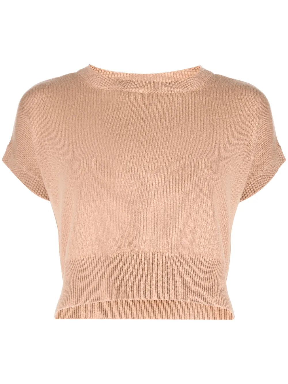 Genova Sleeveless Cropped Cashmere Jumper