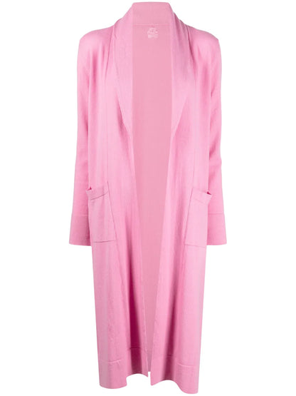 Venzia Open-Front Cashmere Cardigan