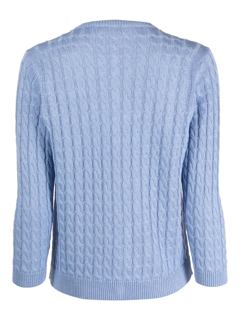 Long-Sleeve Cable-Knit Cardigan