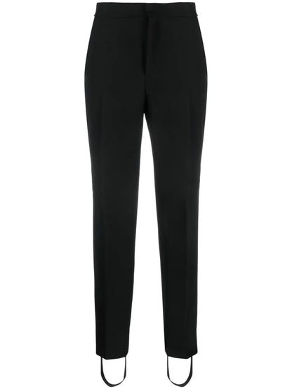 Slim-Fit Stirrup Trousers