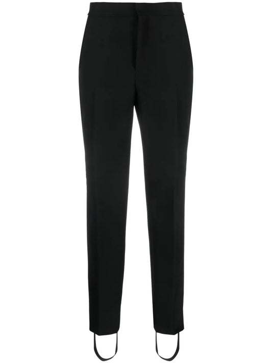 Slim-Fit Stirrup Trousers