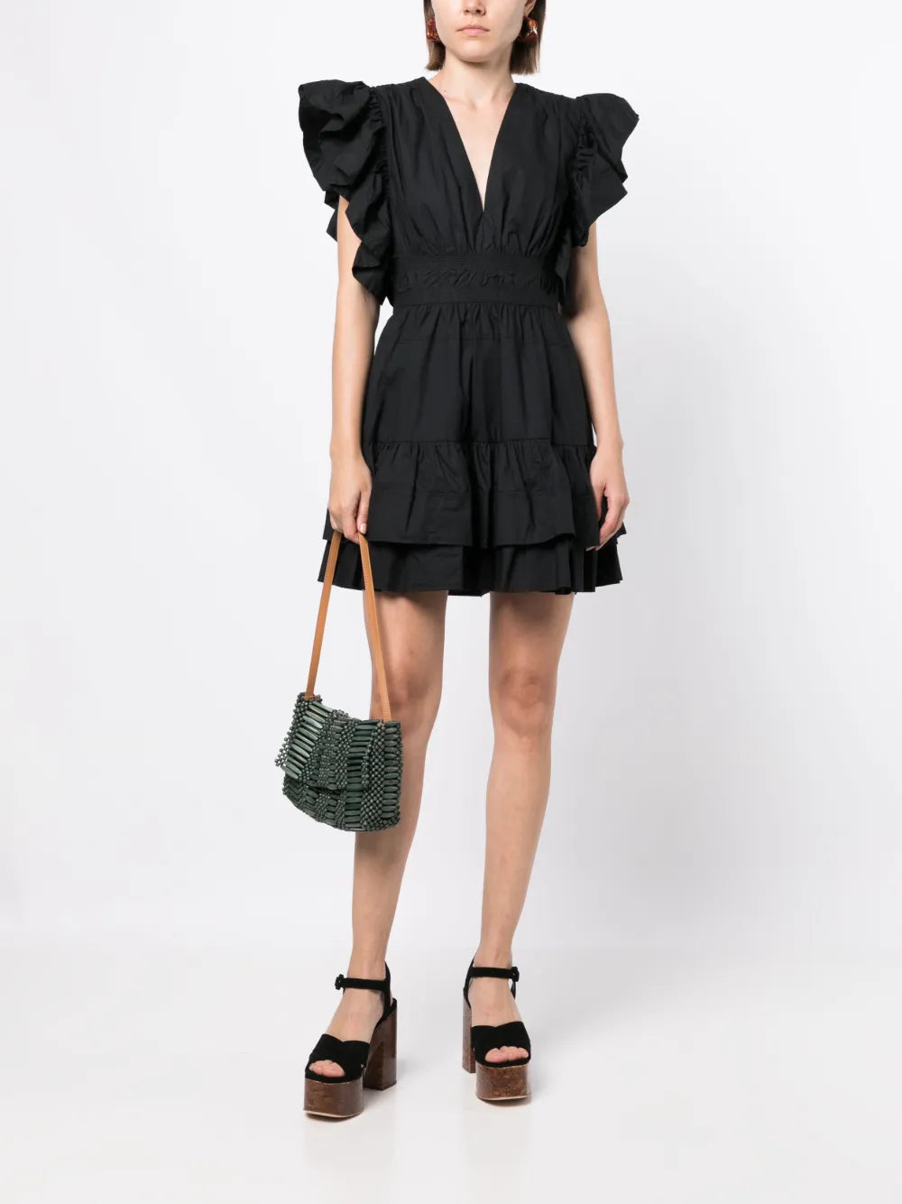 Kiri Ruffled Mini Dress