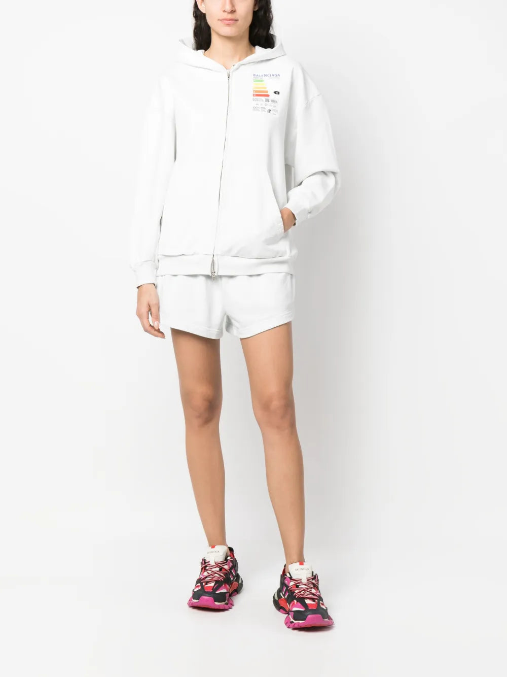 Chest Logo-Print Hoodie