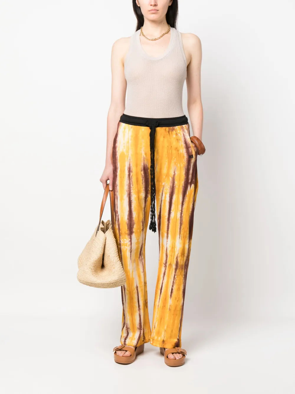 Air Jersey Hand-Dyed Trousers