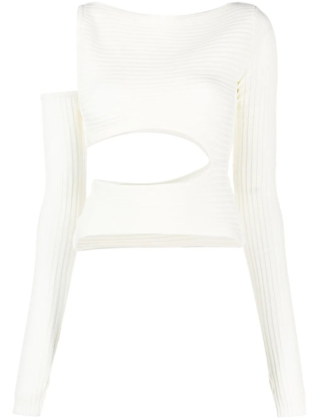 Asymmetric Cut-Out Top
