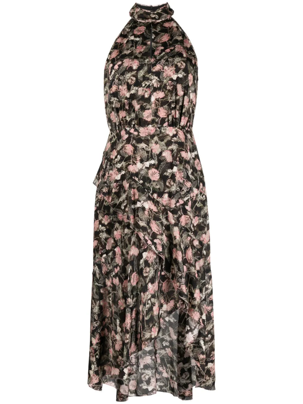Magnolia Floral-Print Sleeveless Dress