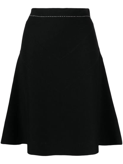 Woven Skater Skirt