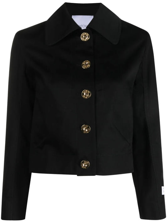 Cropped Cotton Jacket