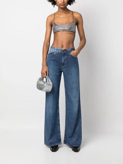 Amber Low-Rise Wide-Leg Jeans