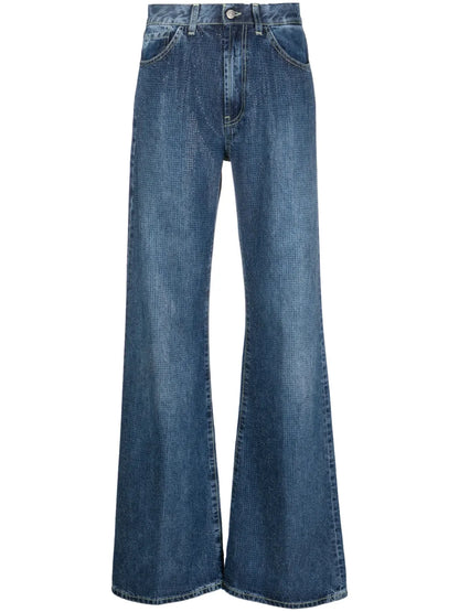 Amber Low-Rise Wide-Leg Jeans
