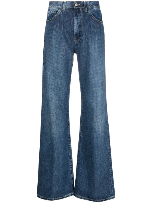 Amber Low-Rise Wide-Leg Jeans