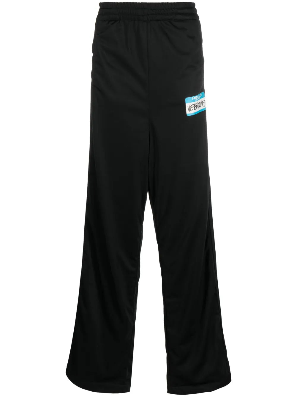 Logo-Print Wide-Leg Trousers