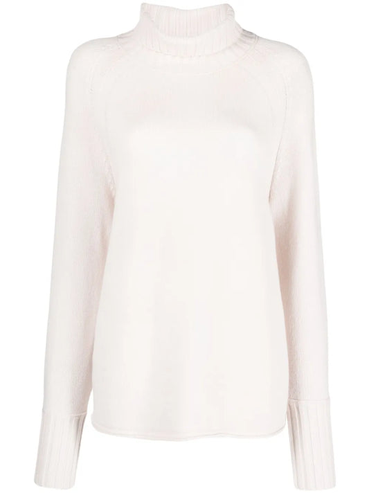 Roll-Neck Wool-Cashmere Jumper