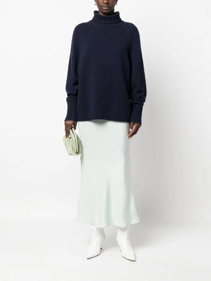 Roll-Neck Wool-Cashmere Jumper