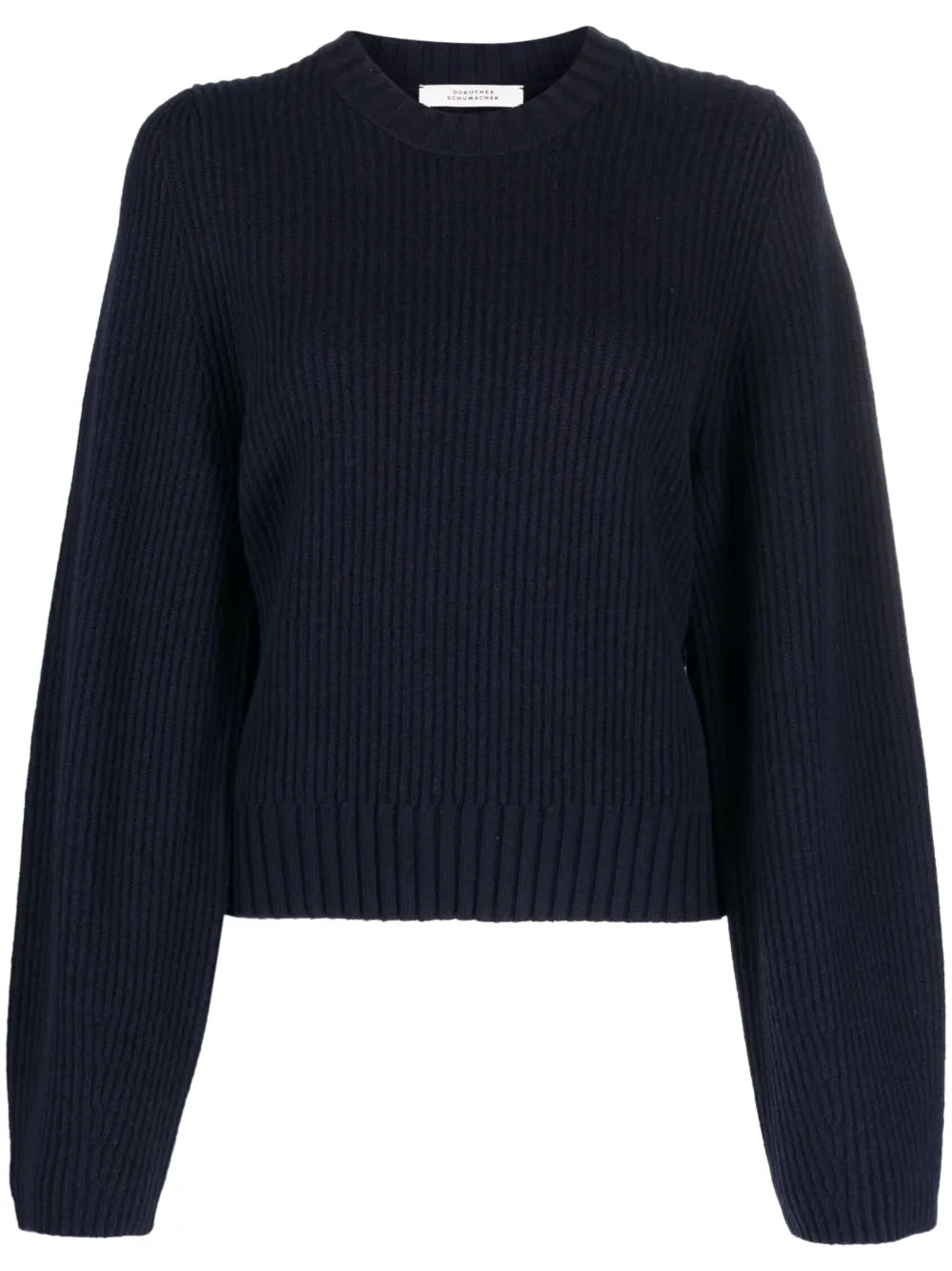 Ribbed-Knit Sweatshirt