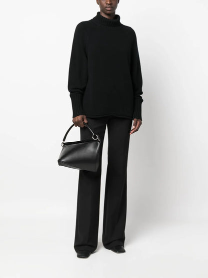 Roll-Neck Wool-Cashmere Jumper