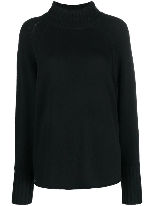 Roll-Neck Wool-Cashmere Jumper