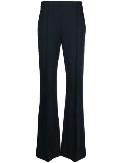 Slip-On Flared Trousers