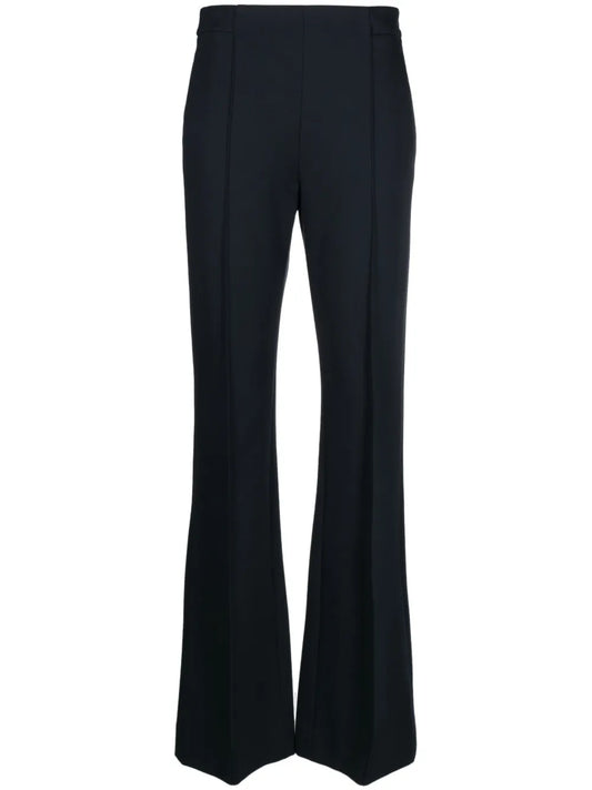 Slip-On Flared Trousers