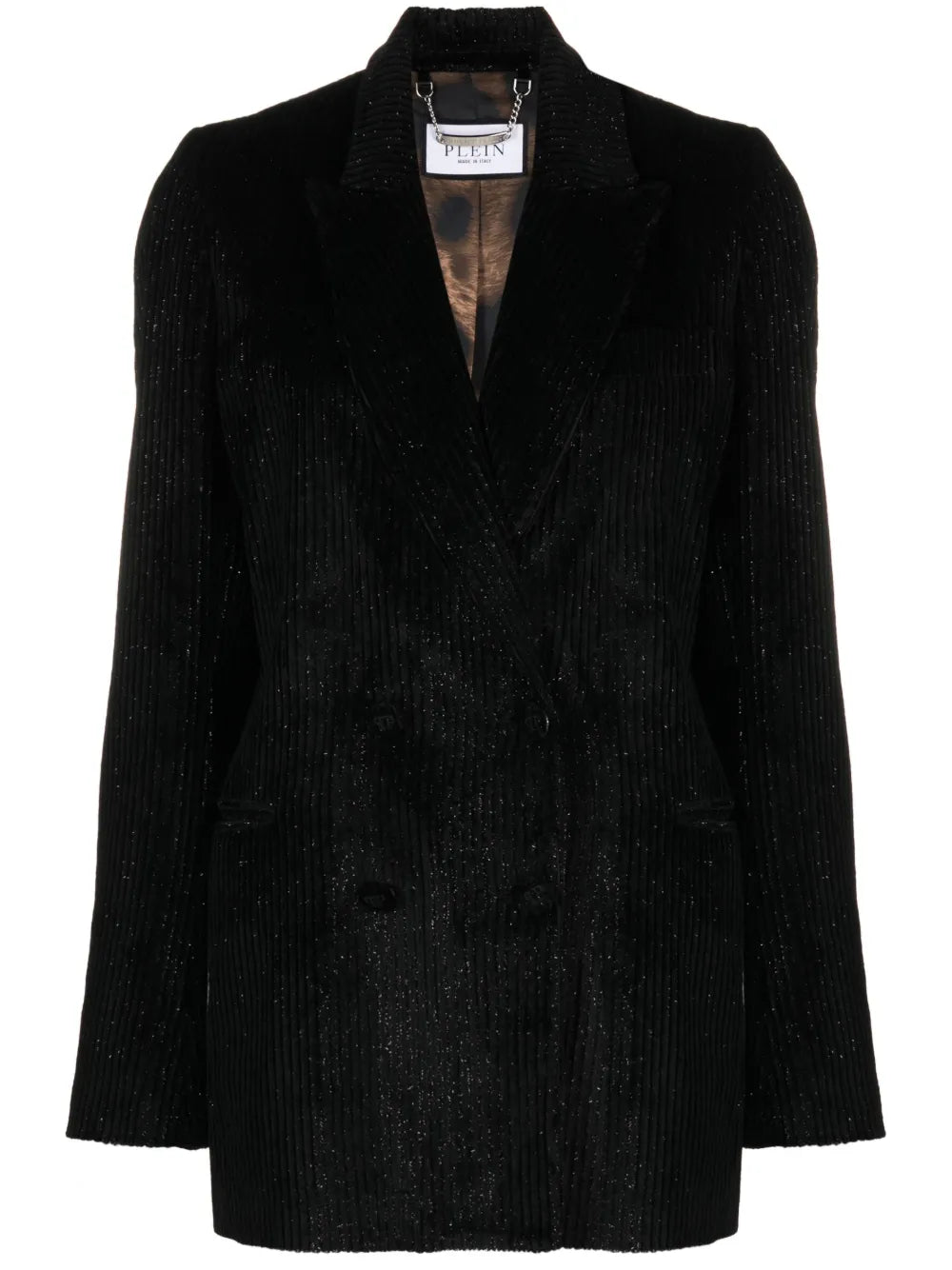 Metallic Corduroy Blazer