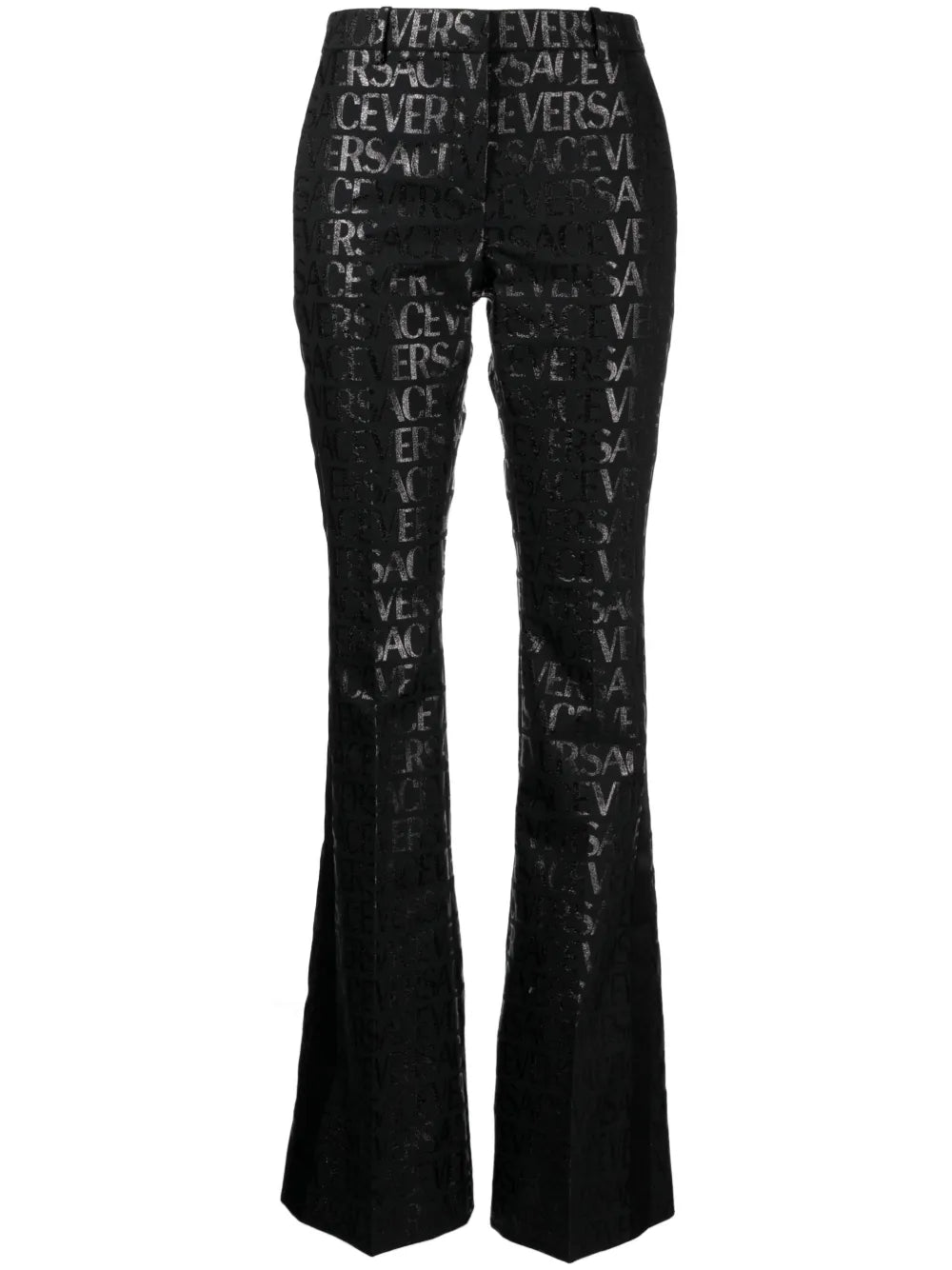 Versace Allover Flared Trousers