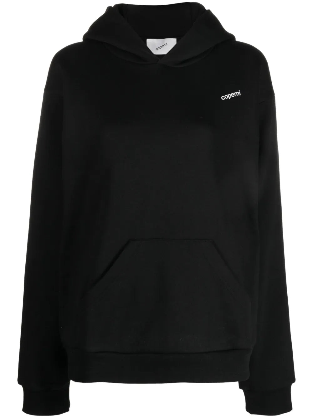 Logo-Print Long-Sleeved Hoodie