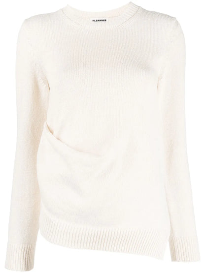 Fine-Knit Long-Sleeve Jumper