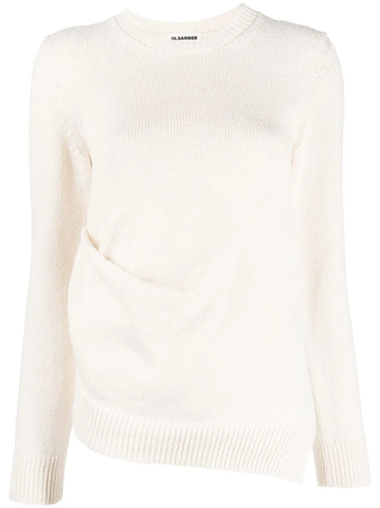 Fine-Knit Long-Sleeve Jumper
