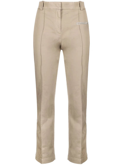 Straight-Leg Trousers