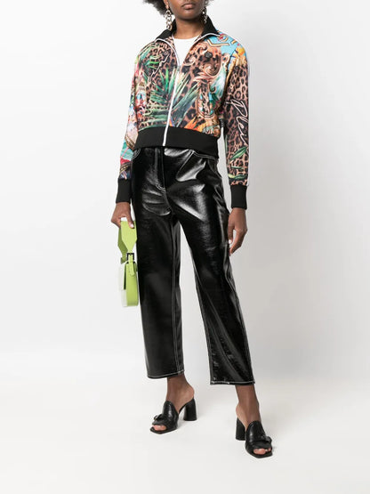 Baroque Flowers-Print Jacket