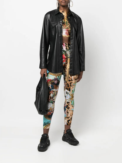 Baroque Flowers Leggings