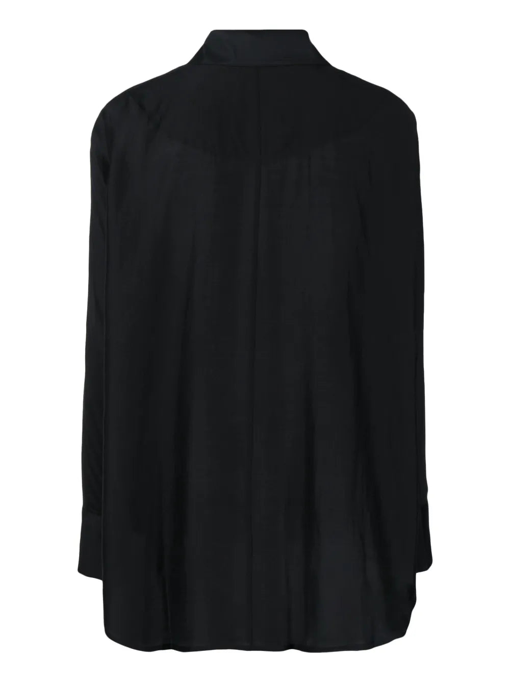 Semi-Sheer Panelled Shirt