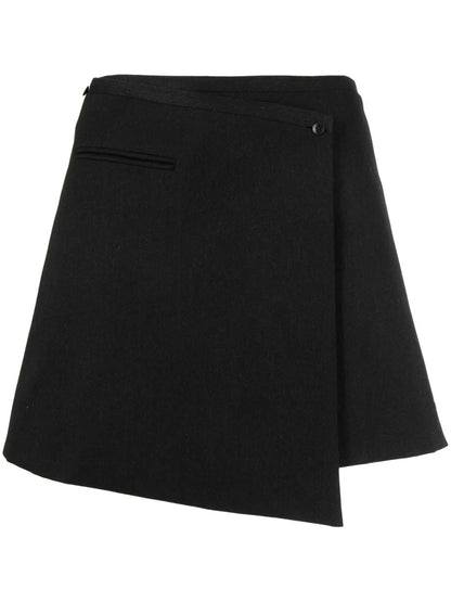 Asymmetric Mini Skirt