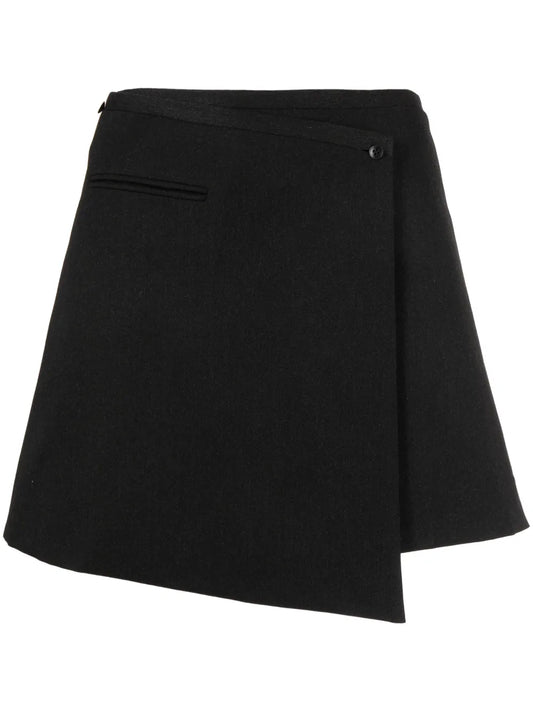 Asymmetric Mini Skirt