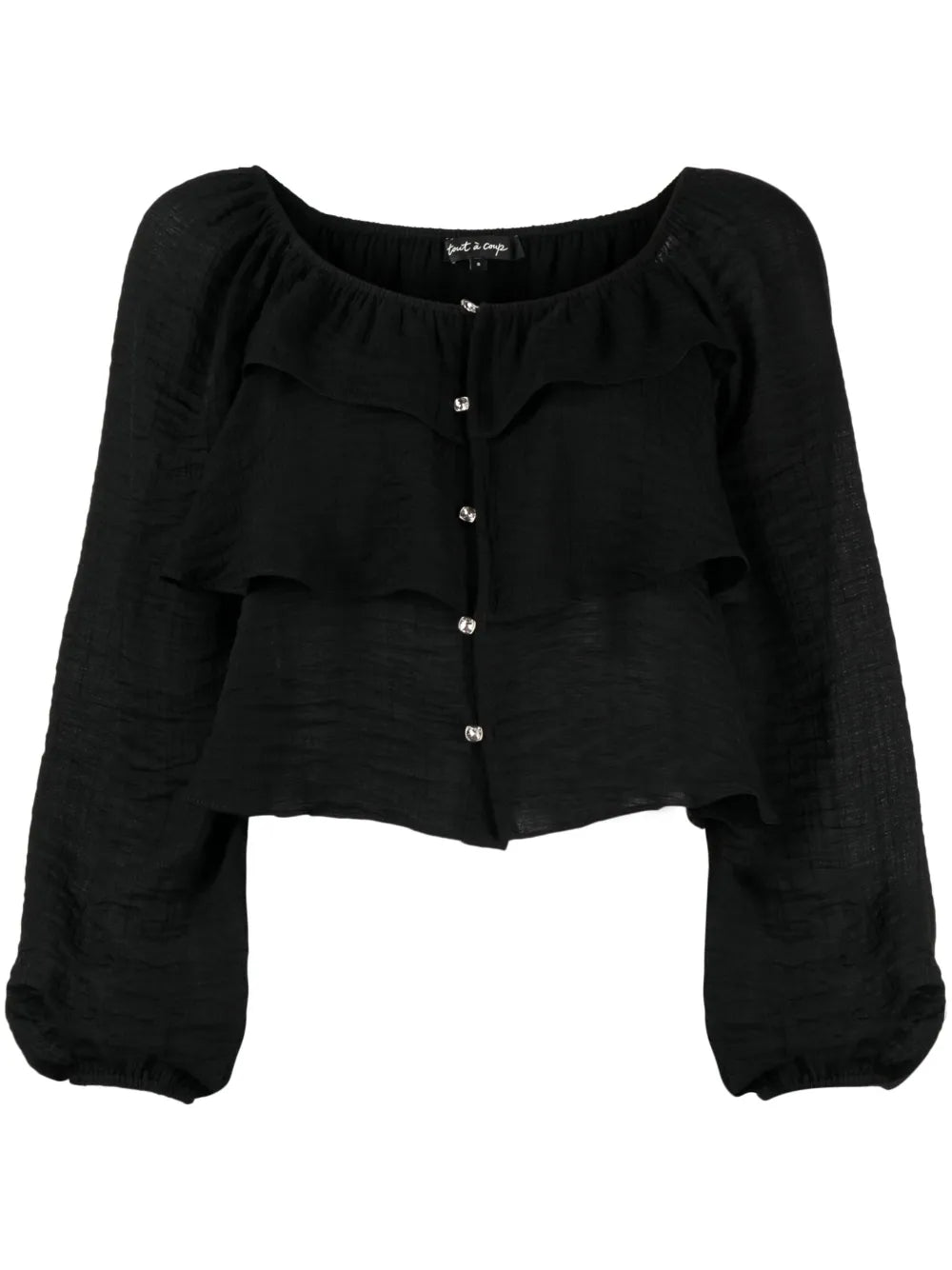 Textured Tiered Top