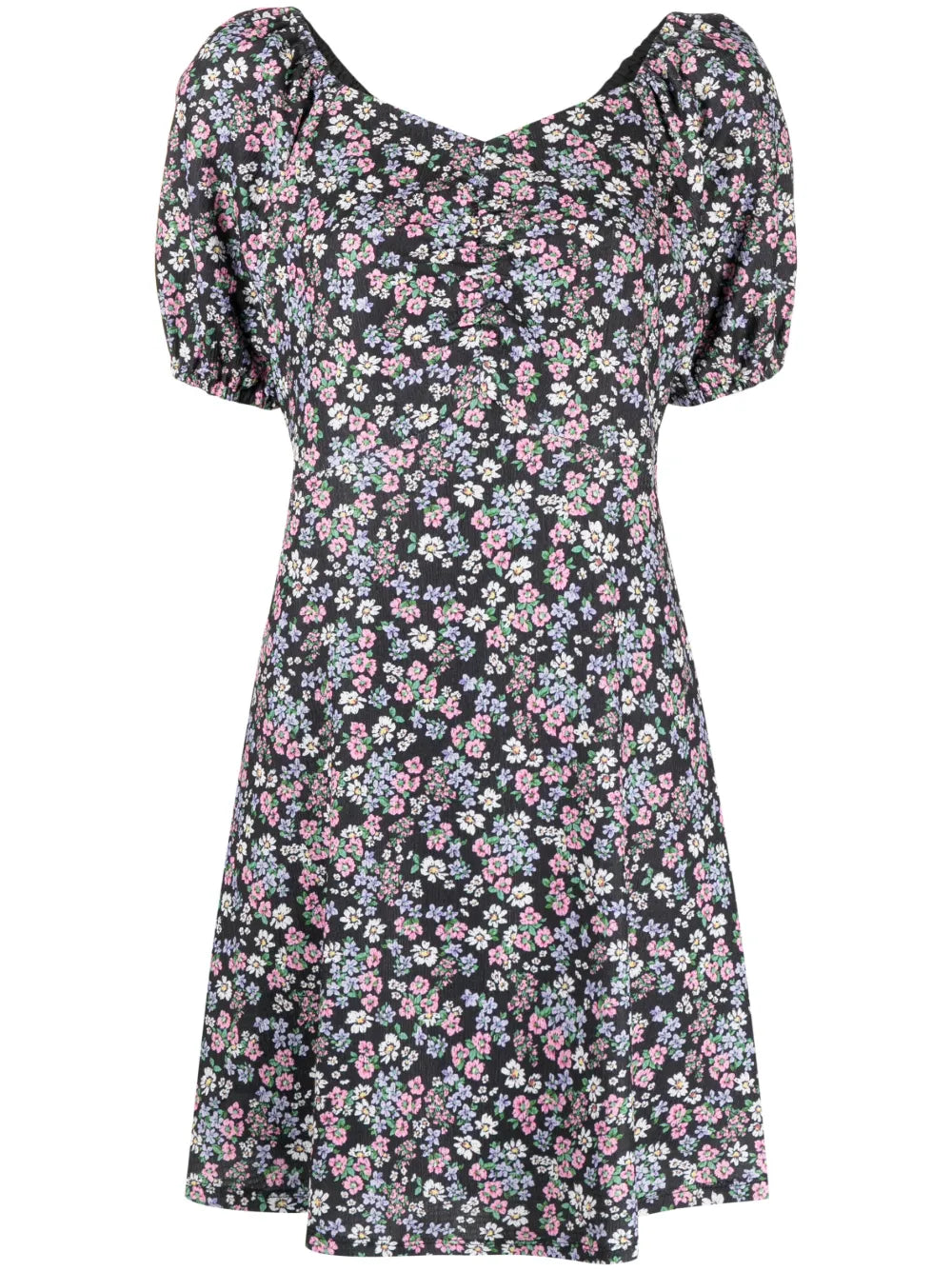 Floral-Print Minidress