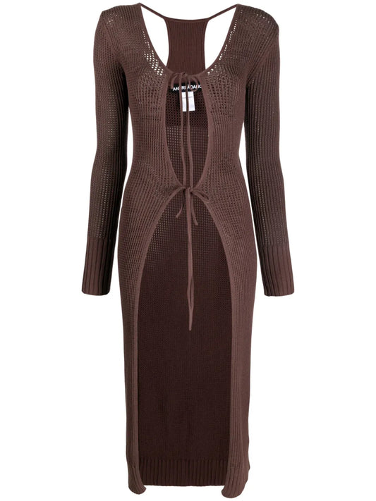 Cut-Out-Effect Cardi-Coat