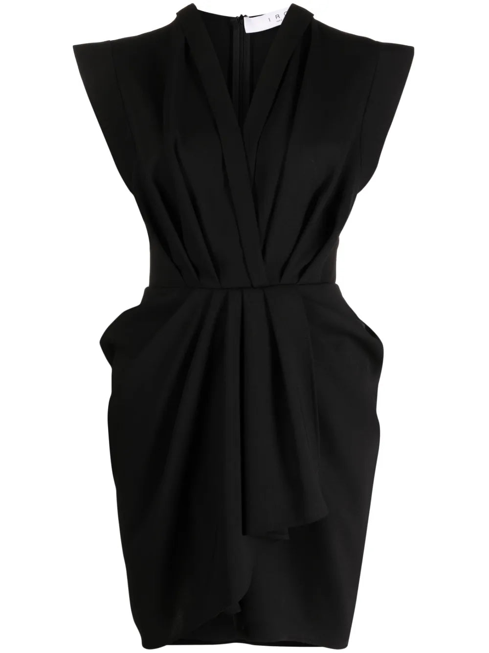 Pheao Draped Wool Dress