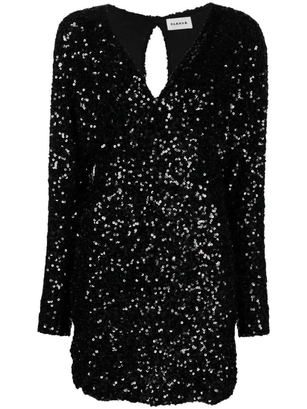 Sequin-Embellished Minidress