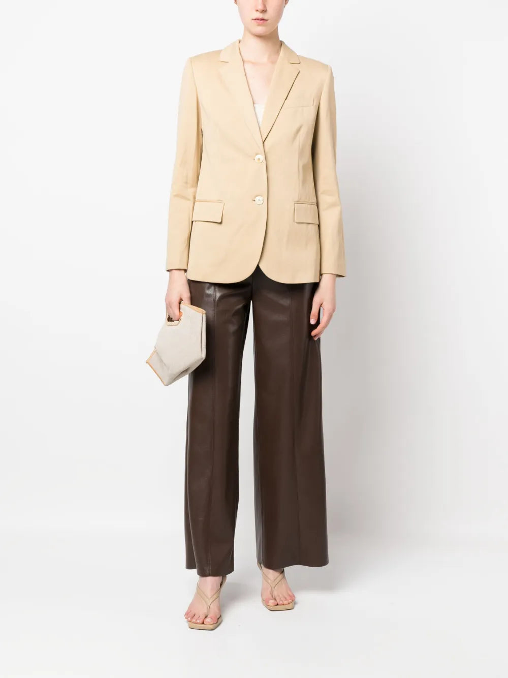 Single-Breasted Tailored Blazer