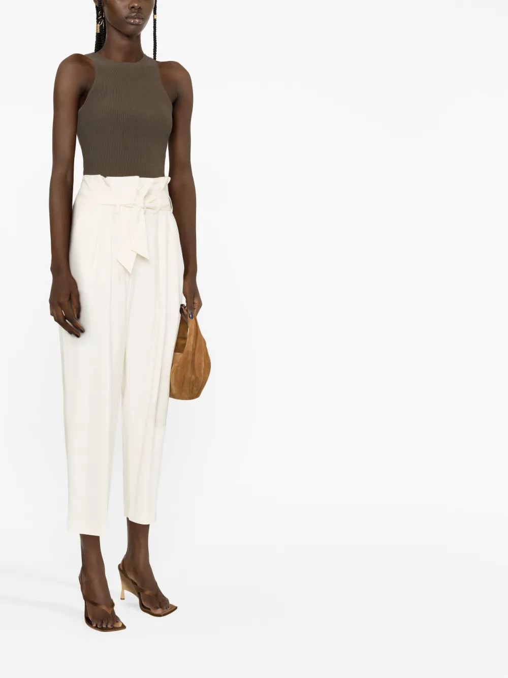 Sandya Cropped Trousers