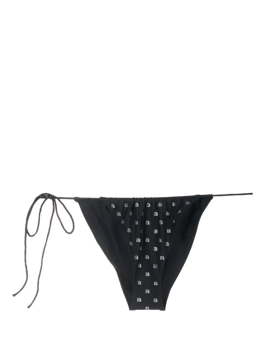 Crystal-Embellished Bikini Bottoms
